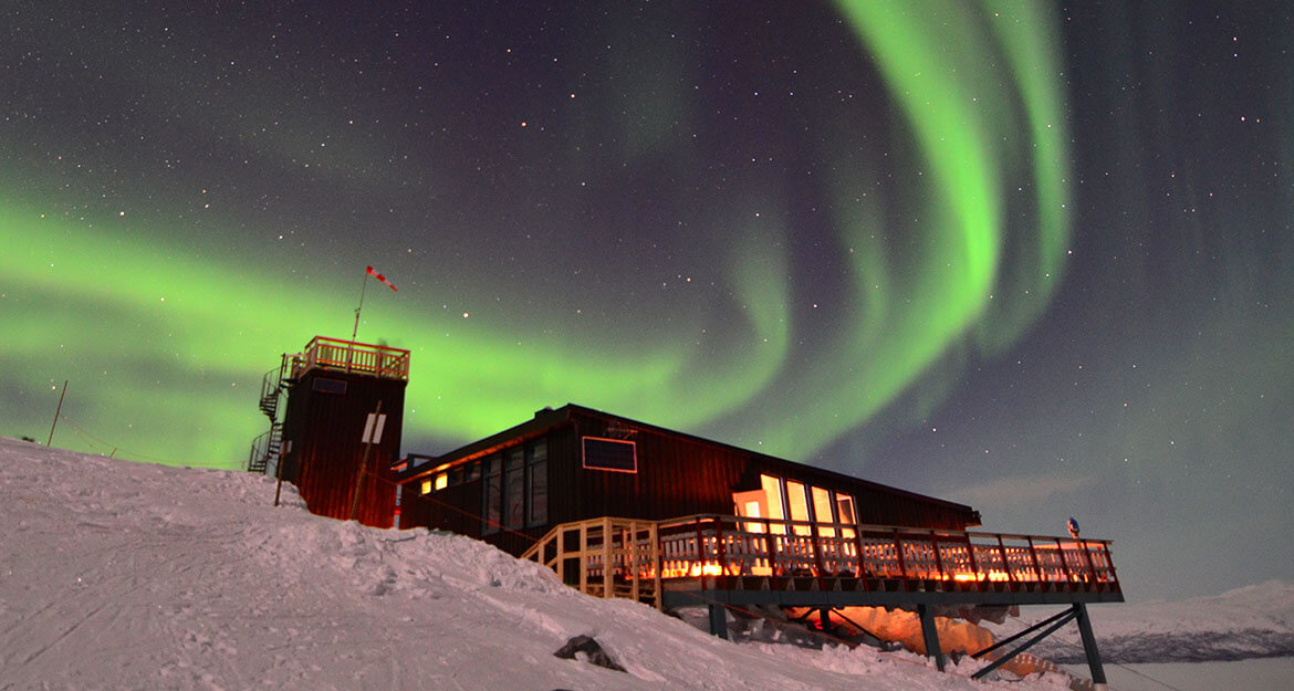 Resultado de imagen de Aurora Sky Station de Abisko